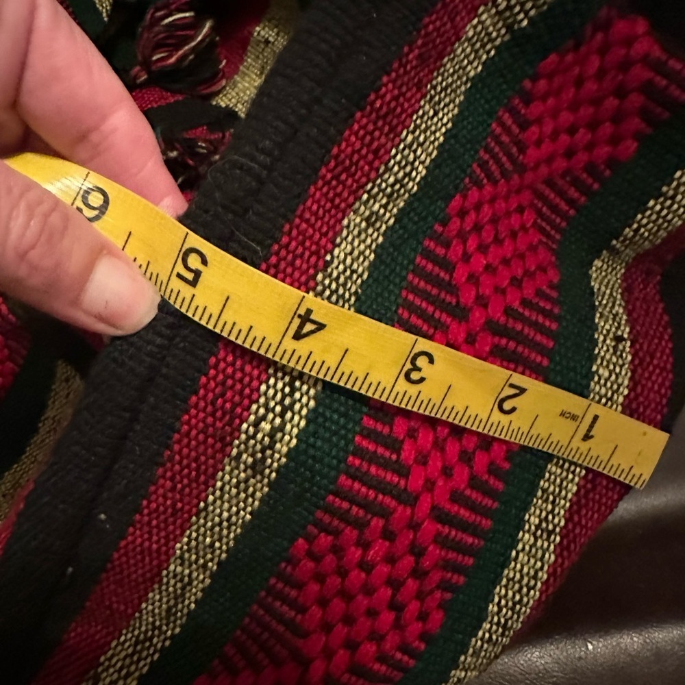 Woven Rasta backpack - Picture 7 of 8